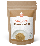 Organic Ginger Root Powder- Pure and Raw Ginger Powder- 16 OZ